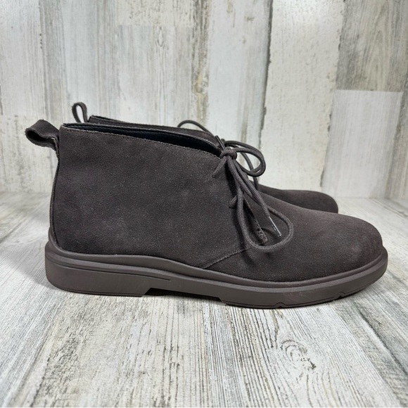 Easy Spirit‎ Mens 8.5 Cushioned Brown Round Toe Lace-Up Leather Chukka Boots main image 4